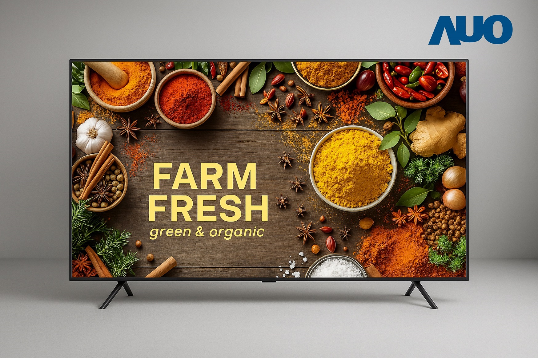 友達研發全球首台大尺寸高解析度節能、廣色域的65吋8K FSC色序型顯示器，採用新型液晶材料，融合超高頻刷新率、主動式RGB LED背光技術和AI優化的色分離演算法，實現低色分離和卓越的色域表現